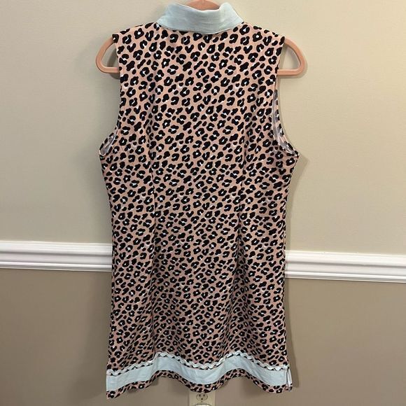 NWT Simply Southern Women's Tunic Shift Dress Leopard Print Multicolor Large - Picture 2 of 5